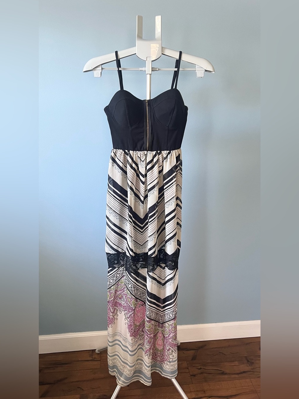 Spaghetti Strap Maxi Dress - Size Small